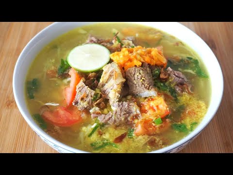 Cara Membuat Soto Daging Bening