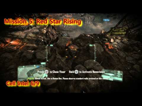 Crysis 3 Mission 5 Red Star Rising All Cell Intel Locations 