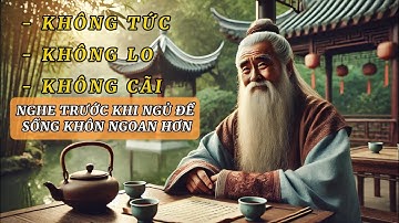 Người Sống Khôn Ngoan Không Tức Không Lo Không Cãi | Lời dạy của cố nhân