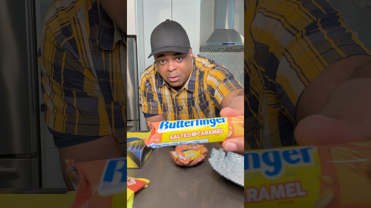 Salted Caramel Butterfinger taste test! @Butterfinger ​@borderlands