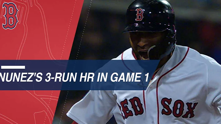 Nunez's pinch-hit, three-run homer caps Game 1 win