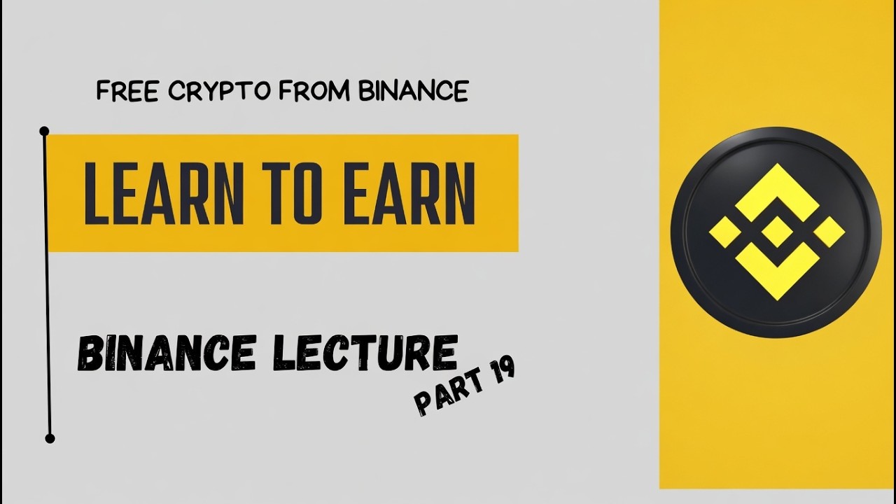 How to Earn Free Crypto on Binance 🎁 | Learn & Earn Tutorial - YouTube