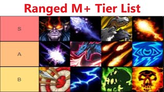 Ranged DPS Tier List M  - Dragonflight - DEMO, BM, or FROST