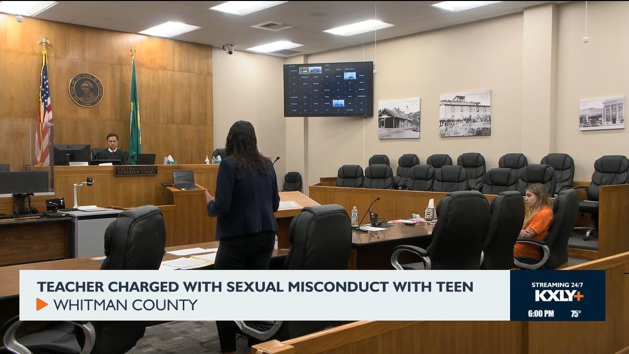 Teacher charged with sexual misconduct with teen - YouTube