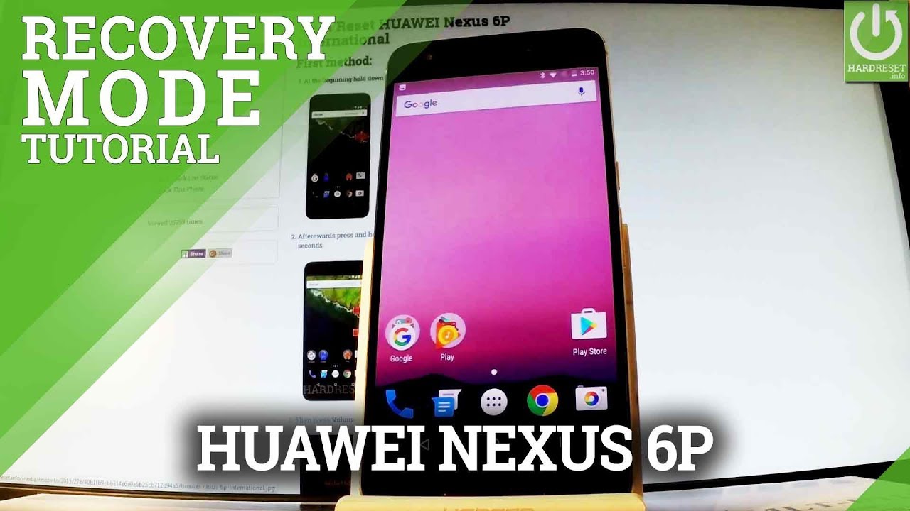 Recovery Mode in HUAWEI Nexus 6P - How to Enter / Quir Recovery - YouTube