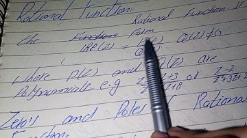 lec 21 part 1 complex analysis 2 topic:definition of rational number and rational function