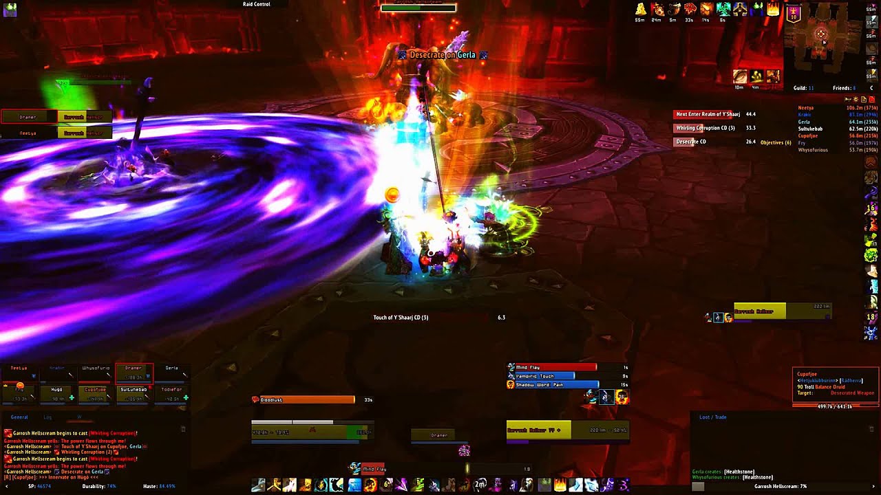 Hetjuklúbburinn vs Garrosh 10N