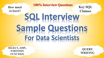 Part-B | Top SQL Interview Questions and Answers | SQL Interview Preparation | SQL for Data Science