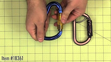 Stein HMS Supersafe Aluminum Carabiner - TreeStuff.com 360 View