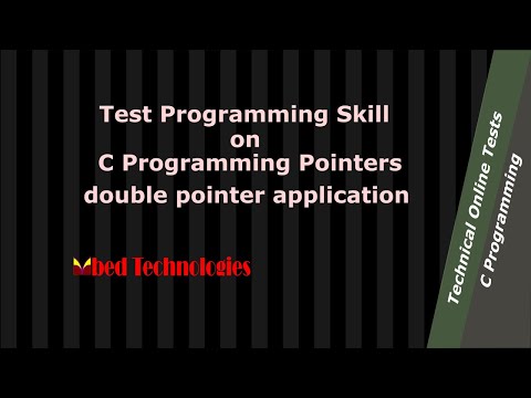A C Programming question on double pointer application