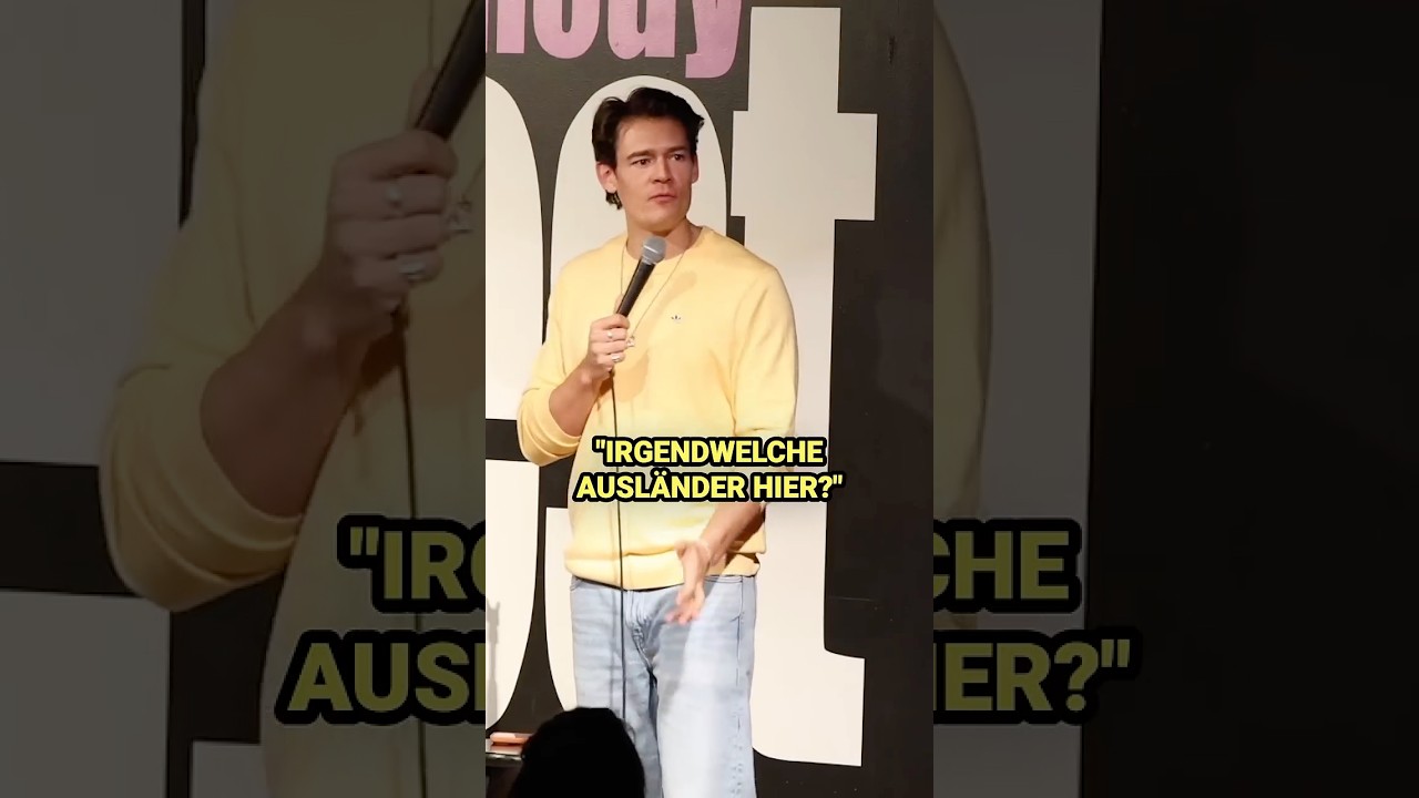 My First Time doing Standup in German