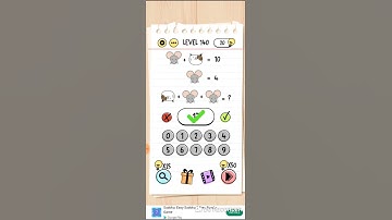 Brain Test Level 140 Walkthrough