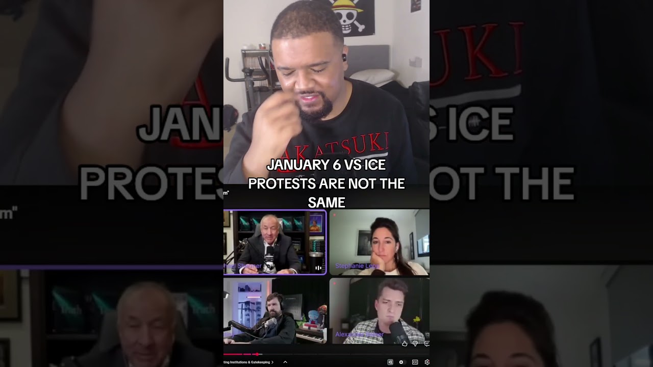 JANUARY 6 VS ICE PROTESTS ARE NOT THE SAME