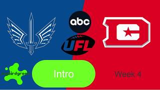 ABC UFL STL@DC Week 4 Intro