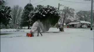Ariens 24 inch snow blower Review and shear pin repair