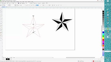 Corel Draw Tips & Tricks Make a 3D looking star