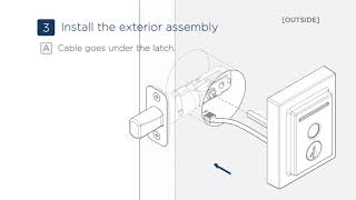 Weiser Halo smart lock geofencing setup screenshot