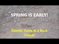 Paintin' Fools &amp; a Rock Chuck!