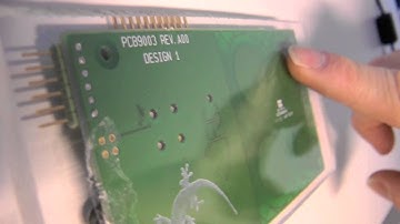 EFM32 Cortex-M3 Capacitive Touch Sensing through 6 mm plastic