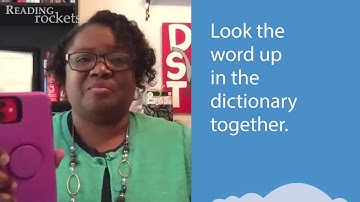Reading SOS: Should I tell my child to look up words in the dictionary?