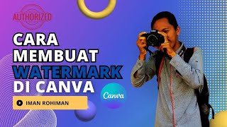 Cara membuat watermark di canva