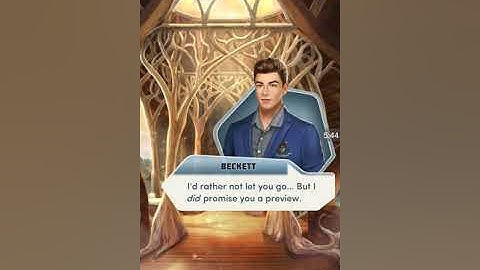 💎Diamond scene with Beckett | The Elementalist | Chapter 12 | Choices | The P World