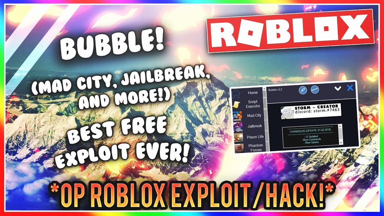 Roblox Hack Exploit Bubble Mad City Jailbreak Prison Life And More 2019 Free Youtube - roblox jailbreak changelog