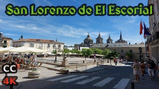 San Lorenzo de El Escorial | Paseo | Madrid 4K Walking Tour