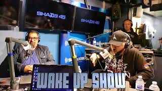 R-MEAN CATCHES FIRE ON THE WAKE UP SHOW --