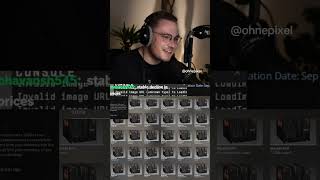 ohnepixel shows his investments after cs market crash #ohnepixel #cs #cs2