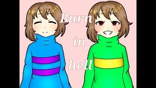 Burn in hell - Meme Flipaclip - undertale (old)