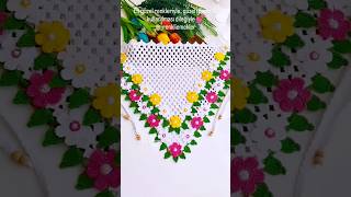 papatyalı bandana modeli yapımı kanalımda var izleyebilirsiniz 🌹#keşfet #crochet #örgü #knitting