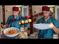كوبل مغربي وتونسية حضرت له أكلة تونسية غريبة في طريقة أكلها 