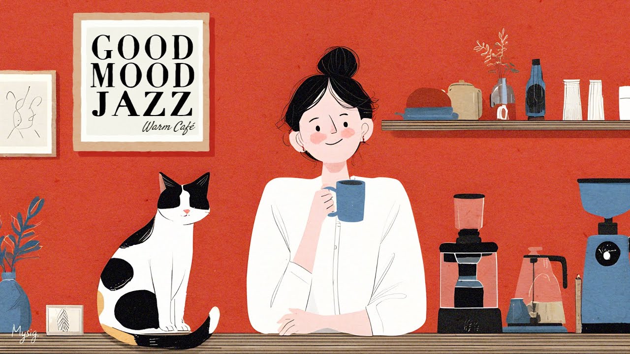 GOOD MOOD JAZZ ☕ Warm Café Swing｜1940s Mood｜冬から春へ、心がほどけるBGM