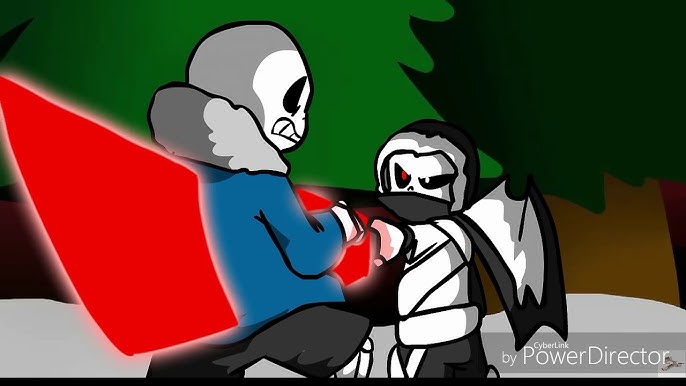 I drew Cross and XChara! : r/Undertale