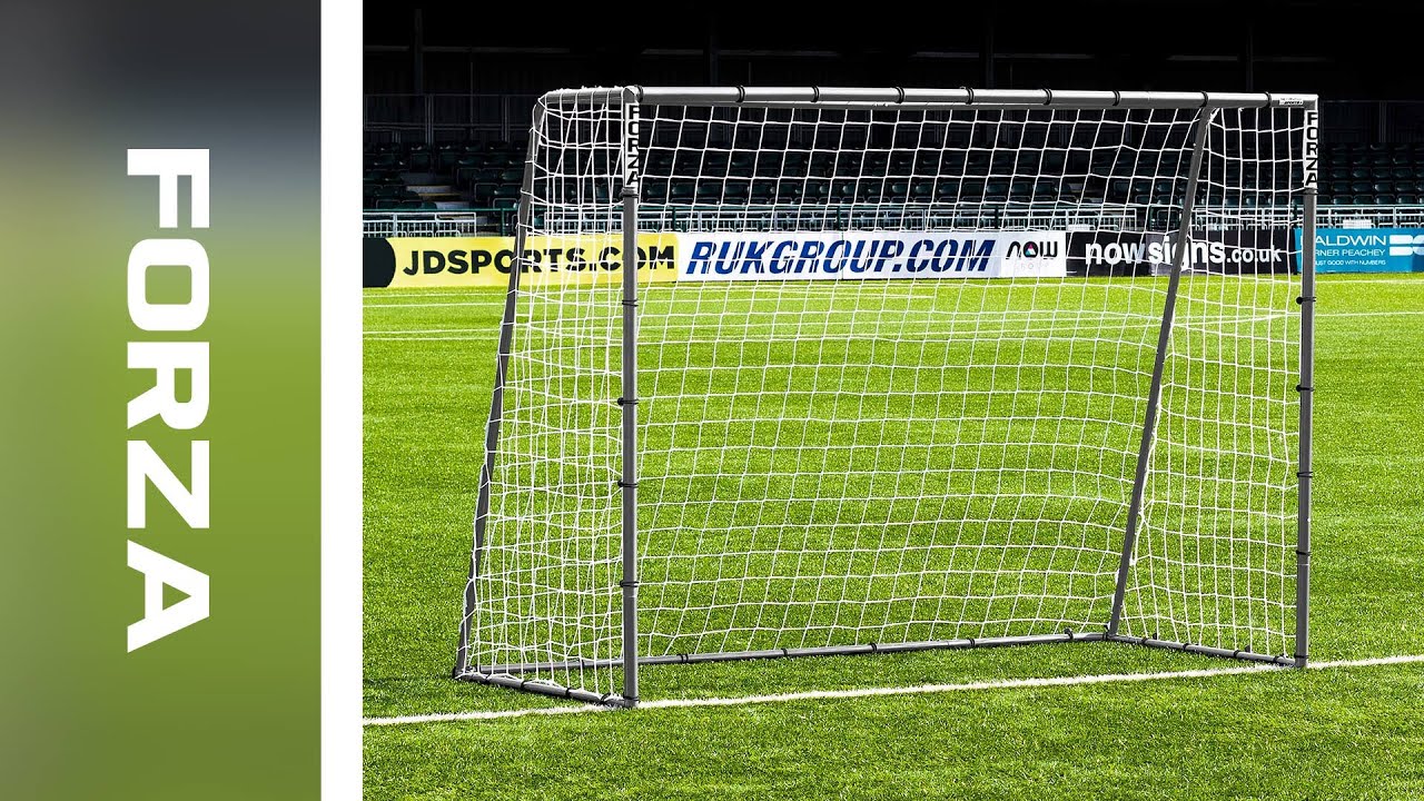 Introducing FORZA 8 x 6 Steel42 Goal Net World Sports YouTube