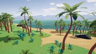 Tropical Island - Stylized Environment for Unity