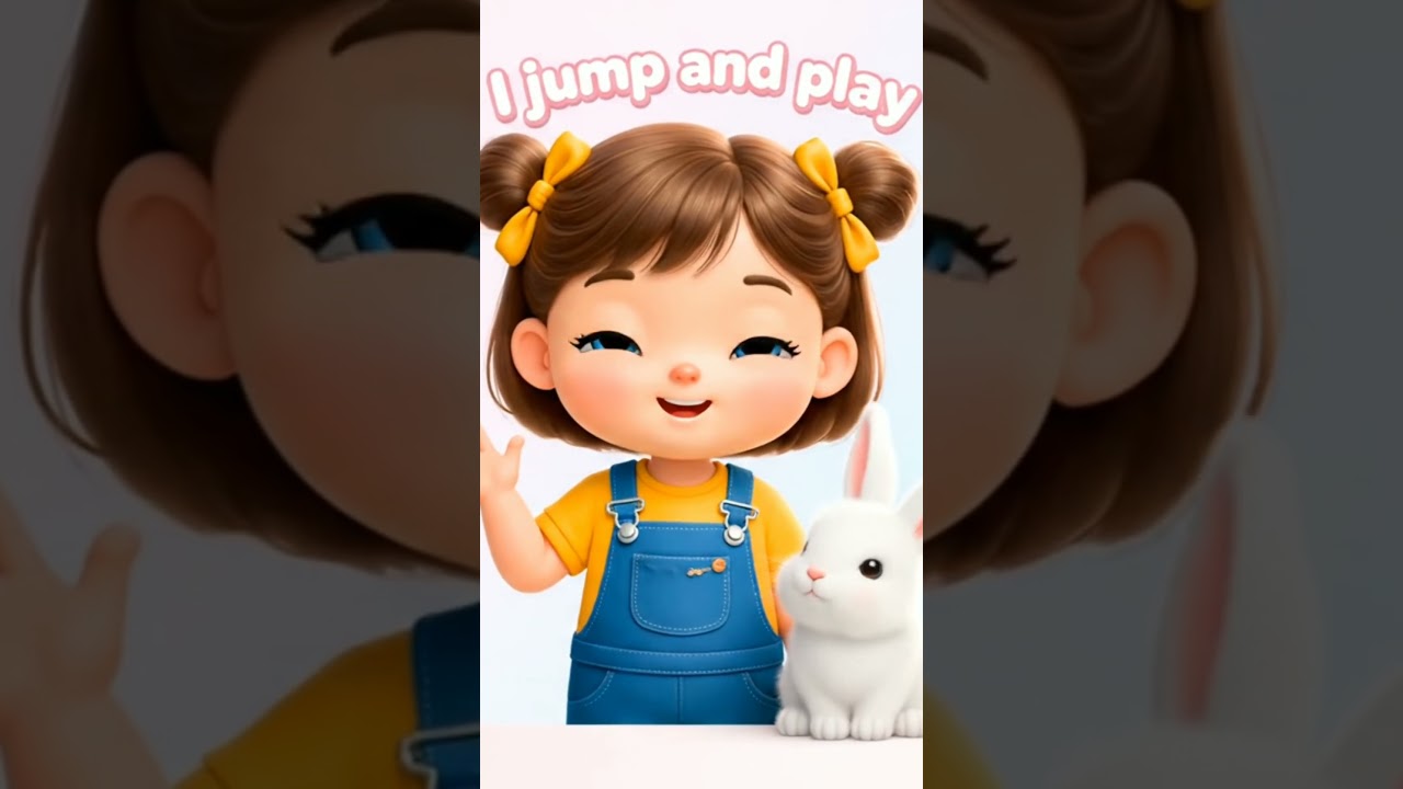 Simple english action phrase. listen and repeat. 