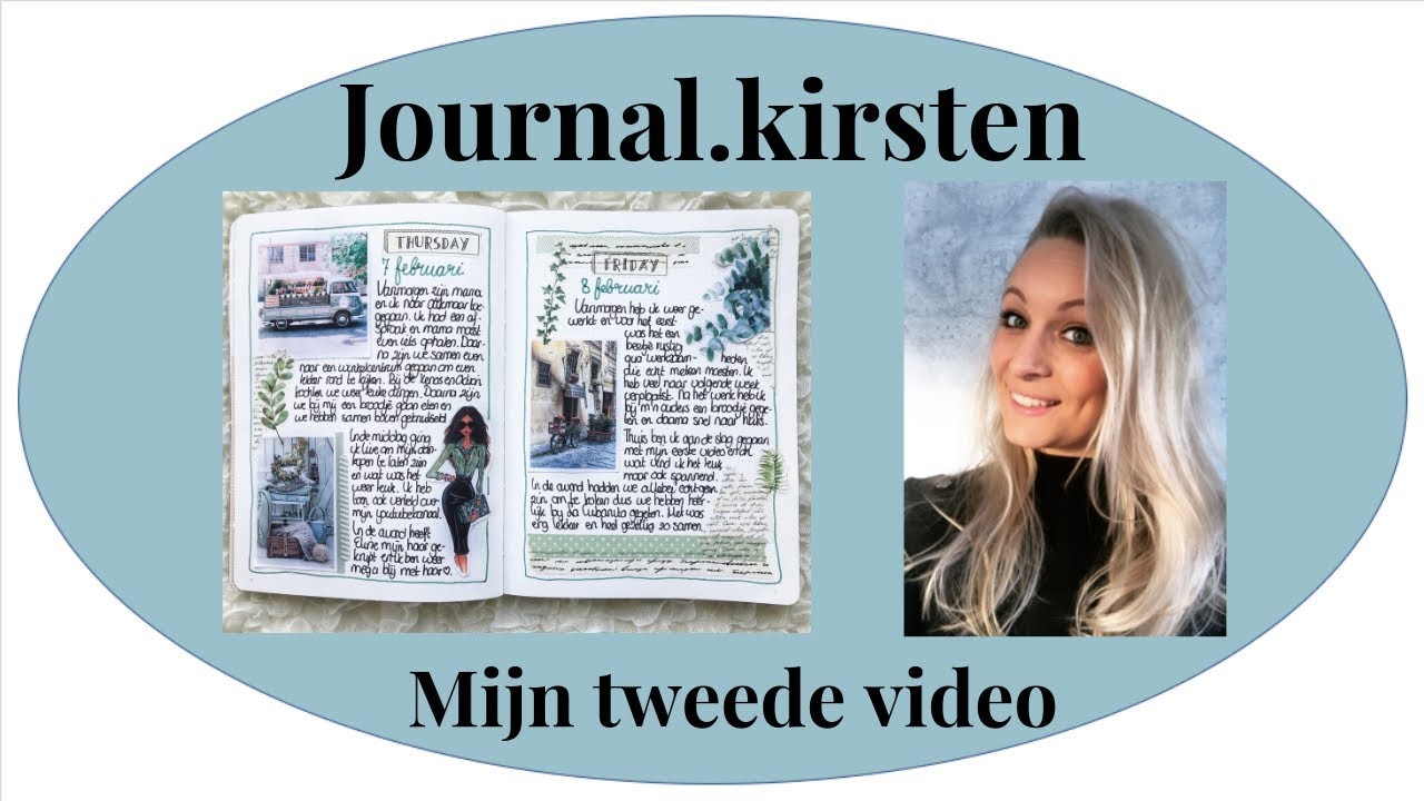 (Bullet) journal pagina maken - mijn tweede video
