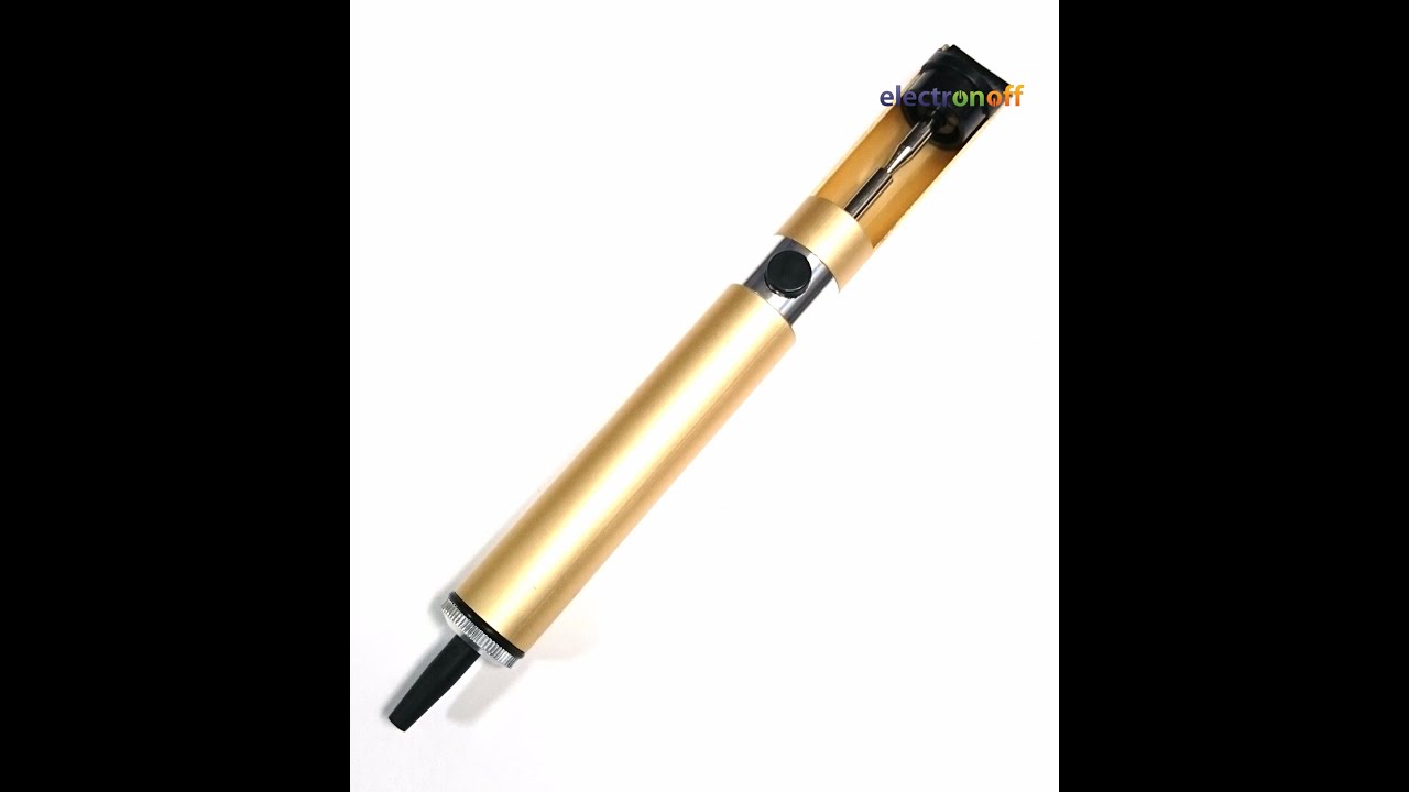 Оловоотсос поршневой 908-366A Pro'sKit. Инструмент проскит для удаления ...