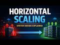 Horizontal Scaling Explained | System Design Fundamentals for Scalable Systems