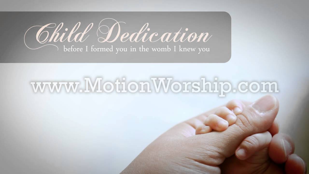 What Is Child Dedication