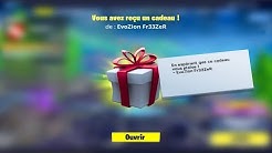 COMMENT OFFRIR DES SKINS CADEAUX sur FORTNITE BATTLE ROYALE...