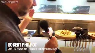 Star-Telegram Facebook Live: AT&T Stadium's new fan menu