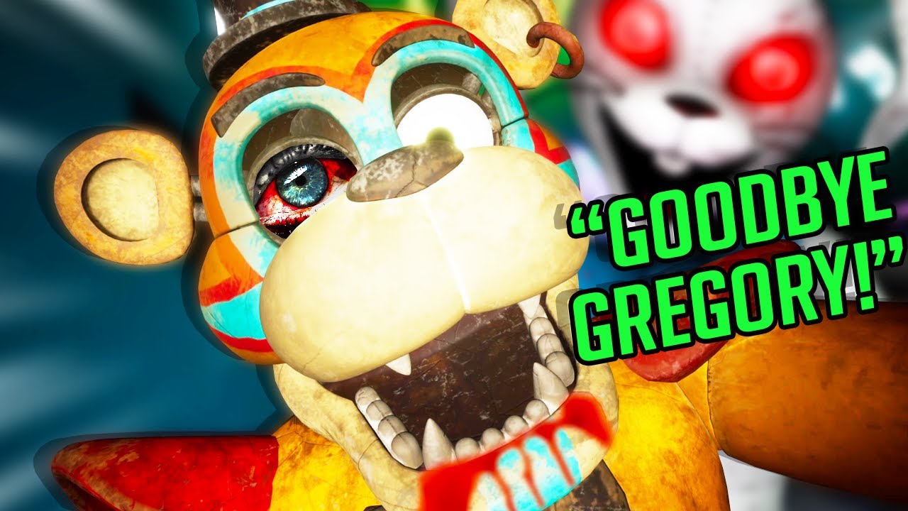 Gregory discovers Glamrock Freddy's secret! (Credit goes to