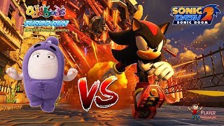 Oddbods Turbo Run Jeff Vs Shadow Sonic Dash 2 Sonic Boom Gameplay