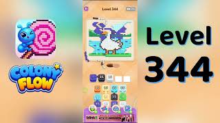 Colony Flow Level 344 Walkthrough | Full Gameplay | Solutionguruji