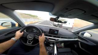 Audi A4 B9 2.0 Tdi 190 Hp Quattro Otoyol Sürüşü Ve Son Hız