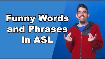 Funny Words & Phrases in ASL | Learn Hilarious Sign Language Expressions