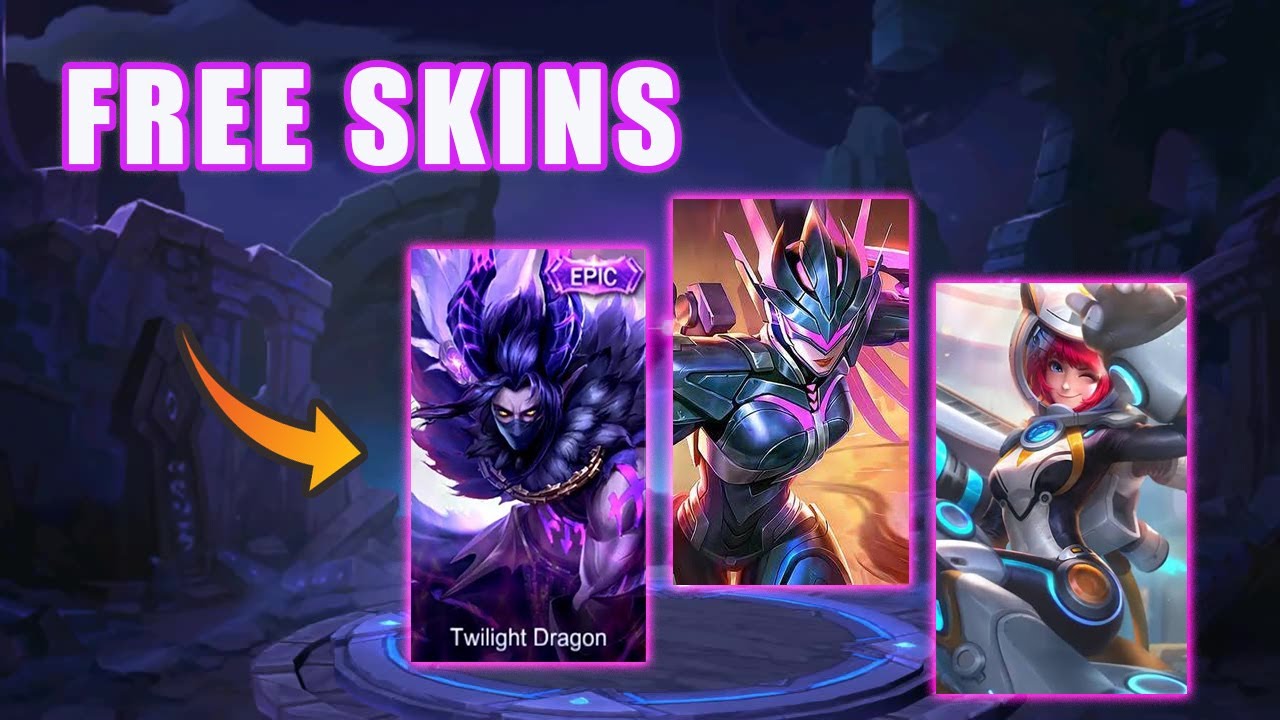 How to get FREE EPIC SKINS on Mobile Legends - YouTube